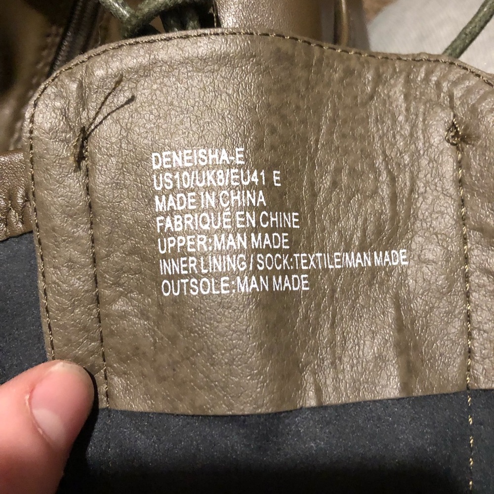 Deneisha Block Heel Combat Boot - image 6